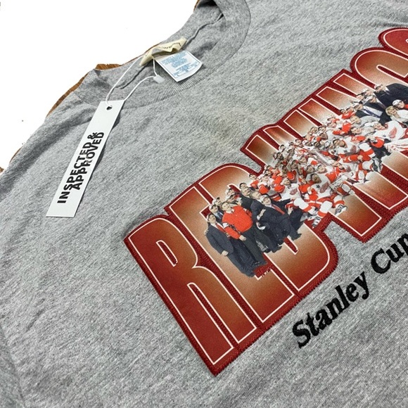 CLOSING SALE - Vintage Detroit RedWings 2008 Stanley Cup Champions - Stitched - Picture 5 of 7